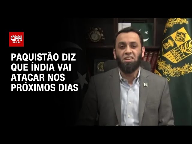 Paquistão diz que Índia pode lançar ataque militar nas próximas 24 a 36h | LIVE CNN