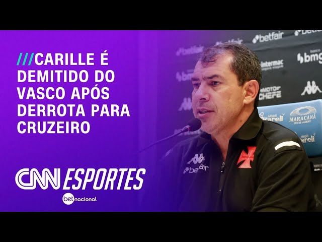 Vasco anuncia demissão de Fábio Carille | CNN NOVO DIA