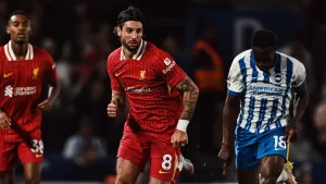 Brighton vira sobre Liverpool e mantém sonho europeu vivo