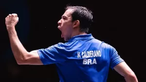 Calderano no Mundial de Tênis de Mesa: veja o que está em jogo nas quartas