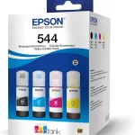 Epson Pacote com 4 tintas Ecotank preto, ciano, magenta e