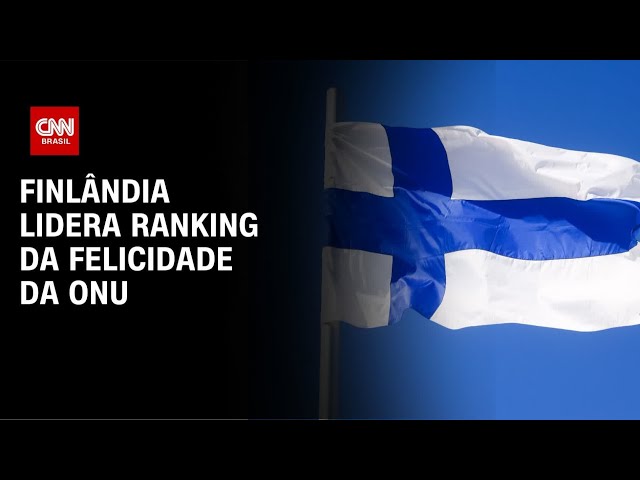 Finlândia lidera ranking da felicidade da ONU; Brasil sobe oito posições | LIVE CNN