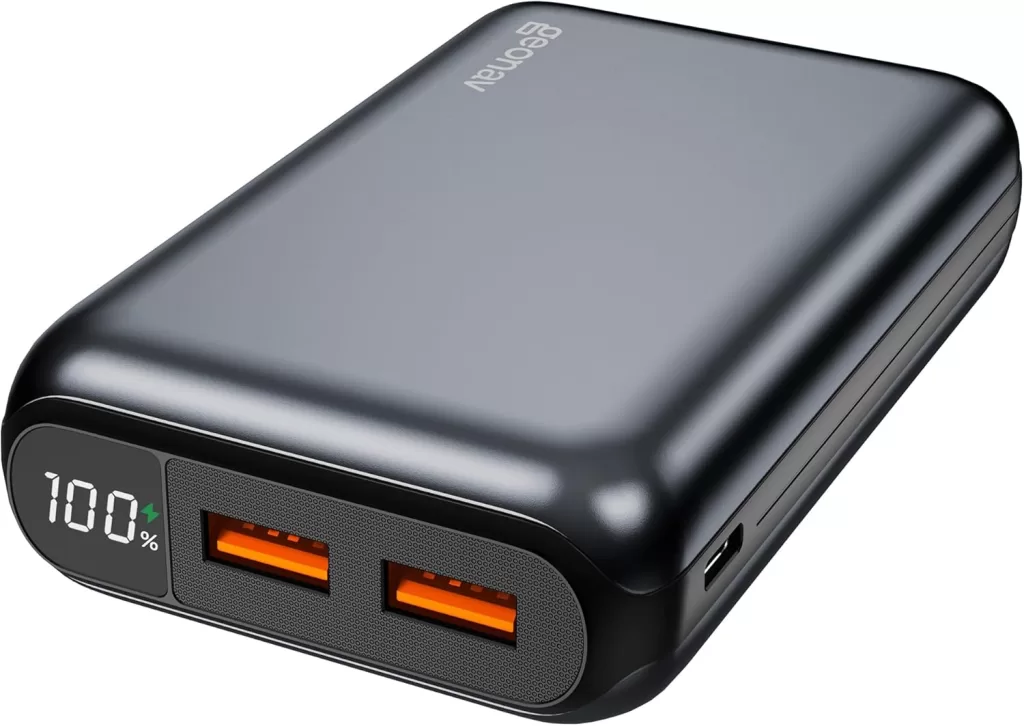 Geonav Power Bank, Carregador Portátil Universal 20.000mAh, USB-A (até 18W)