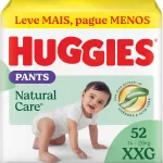 Huggies Fralda Premium Roupinha Natural Care XXG 52 Un