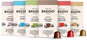 Kit de Cápsulas de Café Experience Baggio Café, compatível com