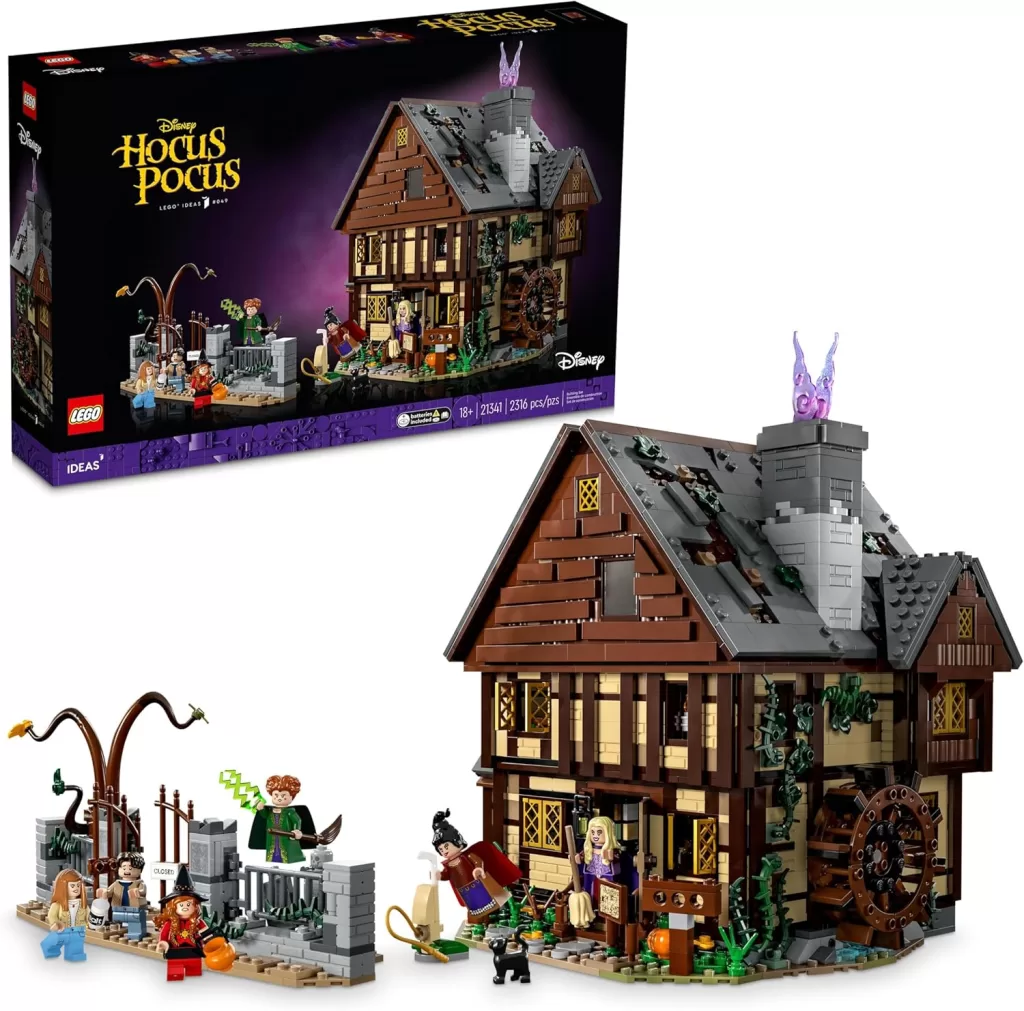 LEGO Set LEGO Ideas 21341 Disney Três Bruxas Loucas: A