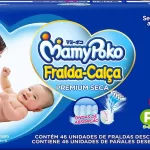 MamyPoko Fralda-Calça Premium Seca P 46 Unidades
