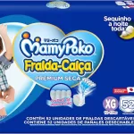 MamyPoko Fralda-Calça Premium Seca Xg 52 Unidades
