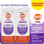OFF! Kids Kit Repelente Infantil 2 Unidades, Proteção por até