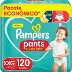 Pampers Fralda Calça Premium Care Ajuste Total, 1 Unidade