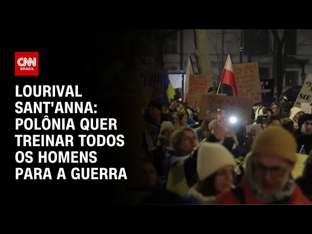 Lourival Sant'Anna: Polônia se sente vulnerável à Rússia | CNN PRIME TIME