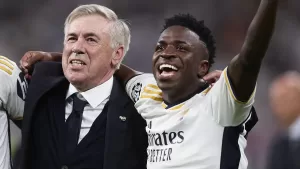 Vini Jr publica carta aberta para Ancelotti e avisa: “Te espero no Brasil“