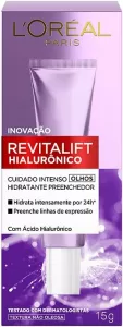 L’Oréal Paris Creme Para Área Dos Olhos Anti-Idade Revitalift Hialurônico,
