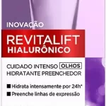 L’Oréal Paris Creme Para Área Dos Olhos Anti-Idade Revitalift Hialurônico,