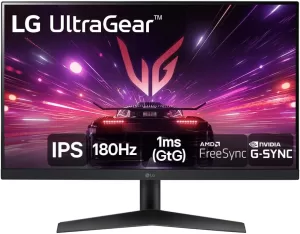 Monitor Gamer LG UltraGear 24” 24GS60F-B IPS Full HD 180Hz