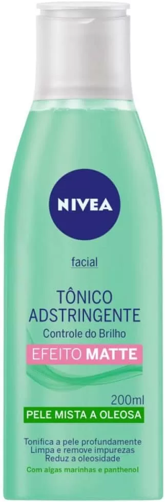 NIVEA Tônico Facial Controle do Brilho - Remove profundamente as