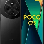 Smartphone Xiaomi Poco C75 NFC Black (Preto) 8GB RAM 256GB