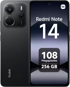 Smartphone Xiaomi Redmi Note 14 Midnight Black (Preto) 8GB RAM
