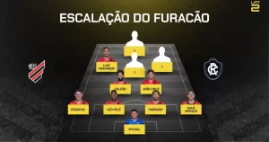 escalações oficiais confirmadas na Série B